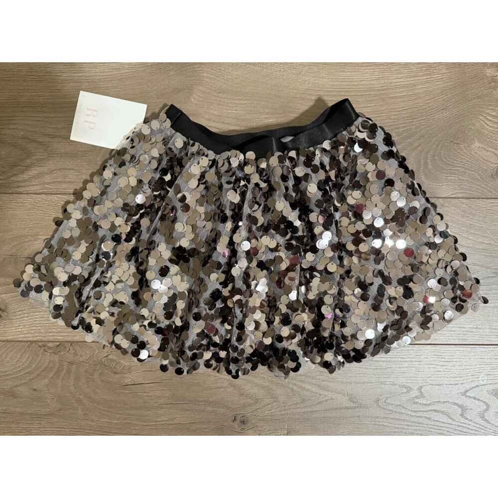 Rachel Parcell Girls Sequin mini skirt NWT 6
